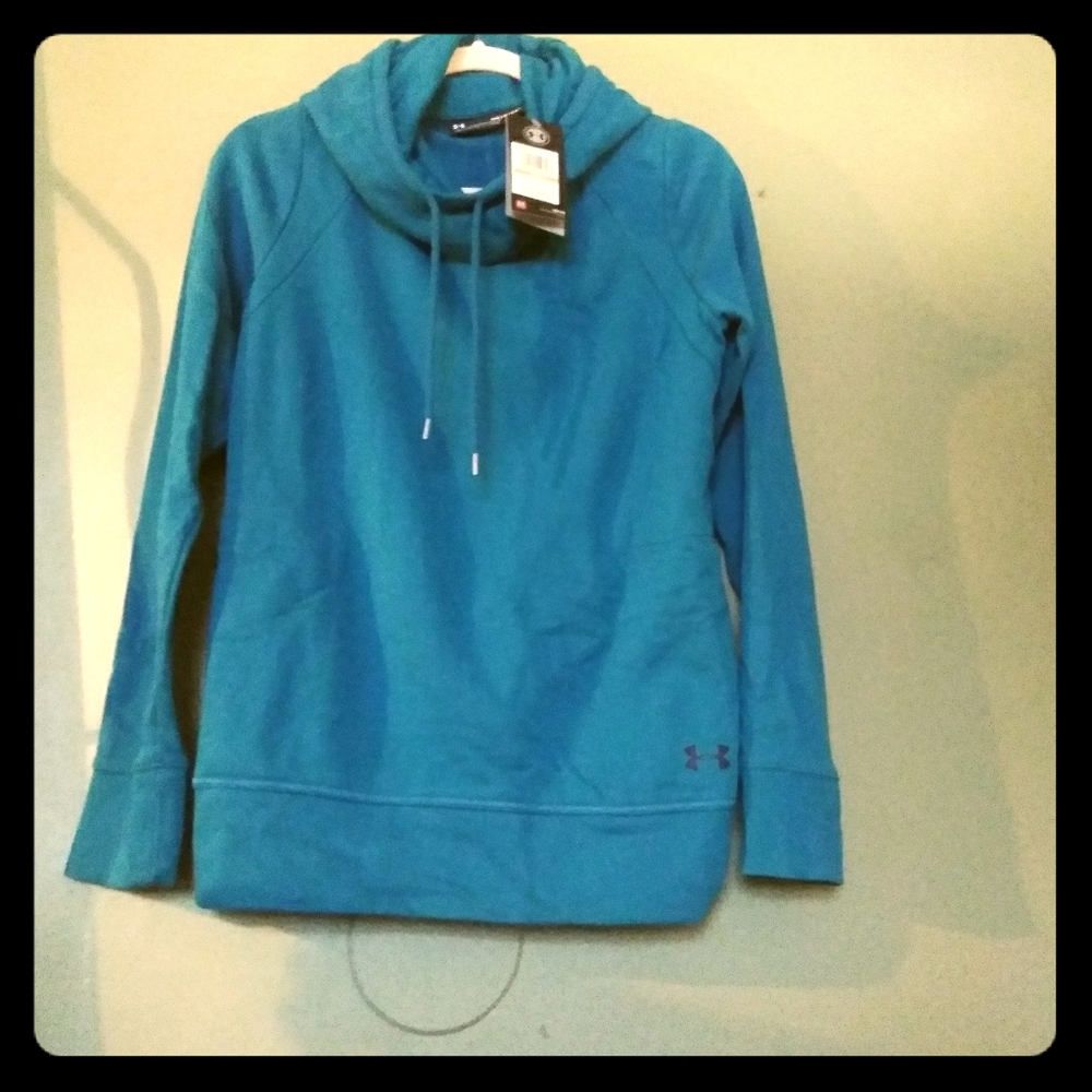 Nwt under armour open back hoodie S